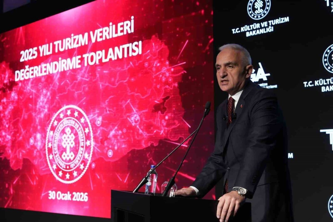Kültür ve Turizm Bakanı Mehmet Nuri Ersoy, “2025’i 63 milyon