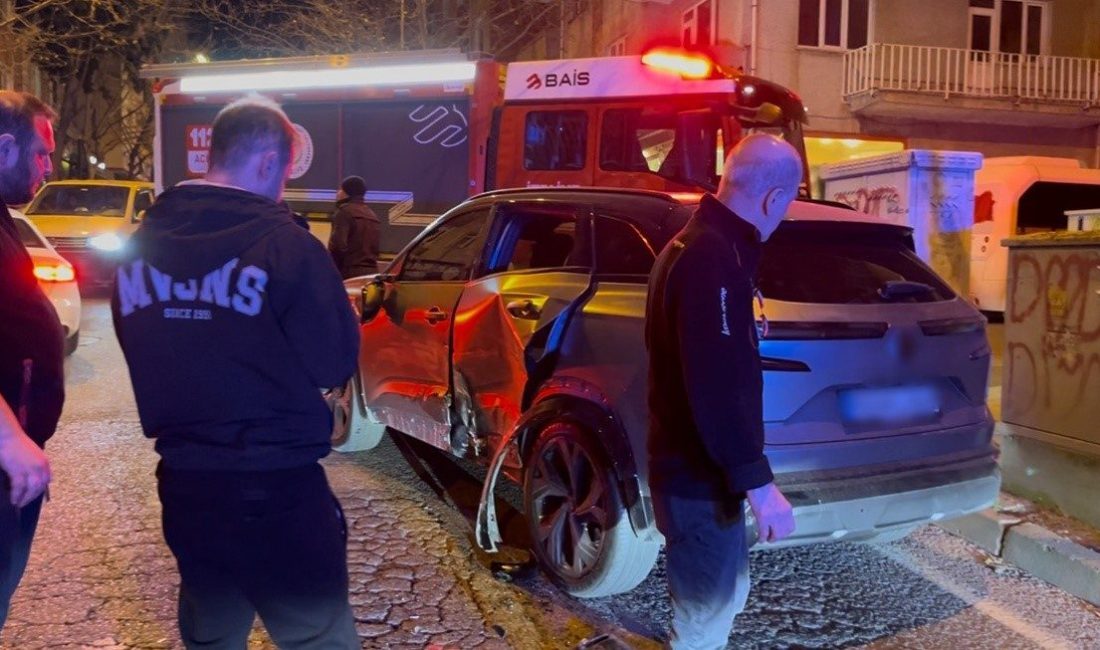 Tekirdağ Çorlu’da kazaya karışıp olay yerinde arabasını bırakıp kaçan sürücünün,