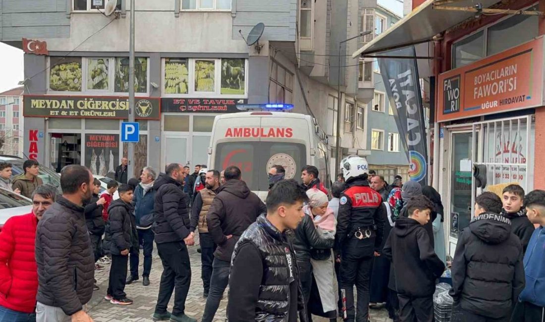 Tekirdağ’ın Çorlu ilçesinde bir şahıs, tartıştığı komşusu yaşlı kadını 7