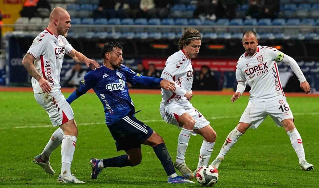 Trendyol Süper Lig’in 20. haftasında Kasımpaşa, evinde karşılaştığı Samsunspor’a 1-0