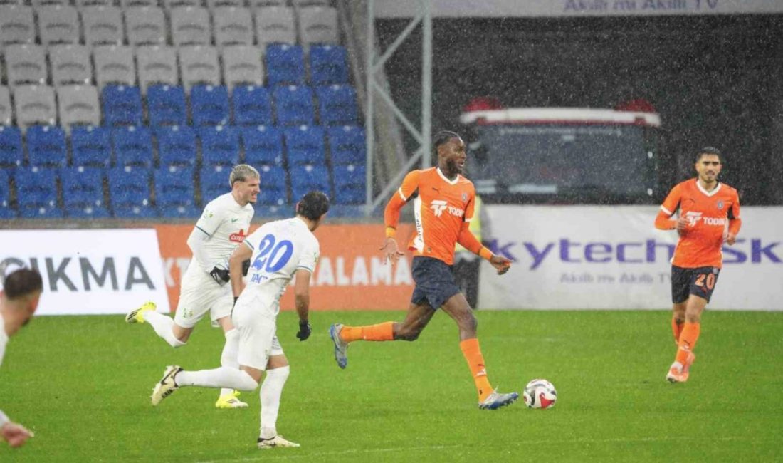 Trendyol Süper Lig’in 20. haftasında RAMS Başakşehir, konuk ettiği Çaykur
