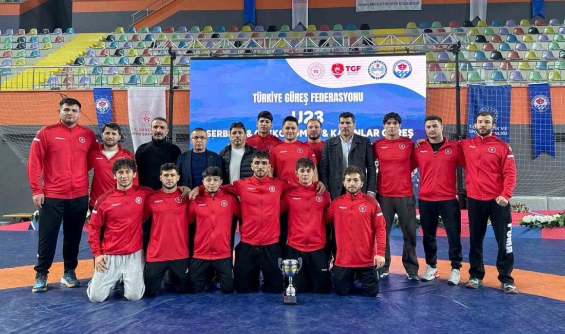 Trabzon’da gerçekleştirilen U23 Grekoromen Güreş Türkiye Şampiyonası sona erdi. Trabzon