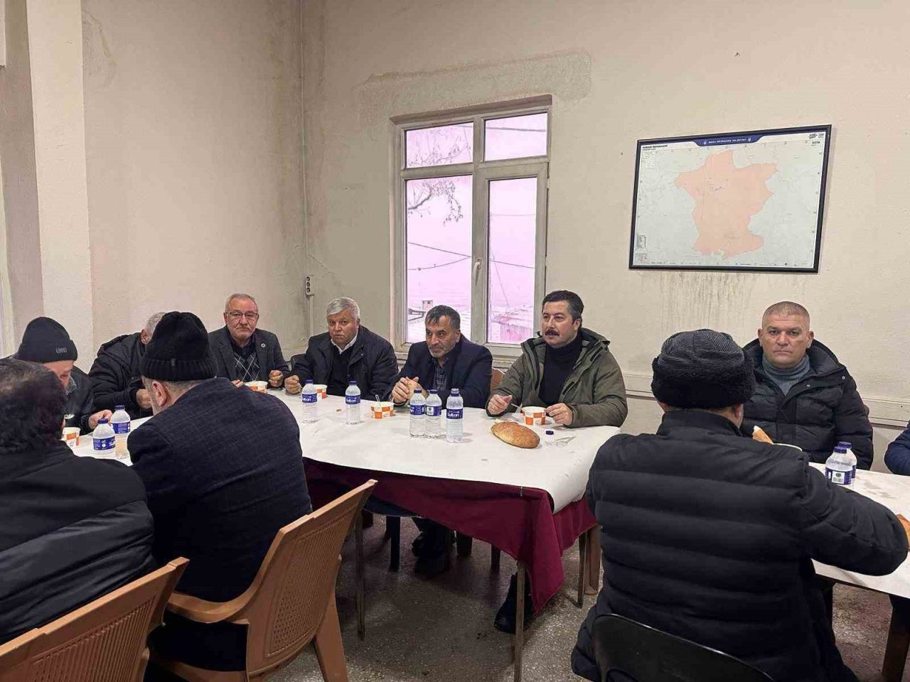 Osmanlı’nın ilk başşehri Yenişehir’de belediye başkanı hergün değişik köyde sabah