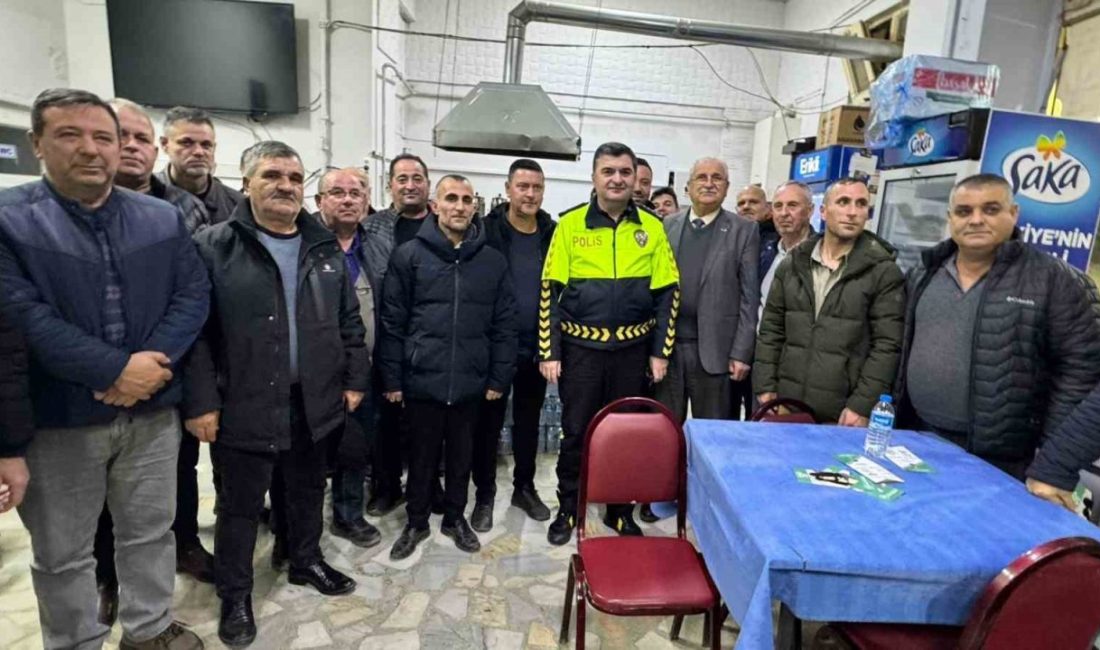Edirne İl Emniyet Müdürü Muhittin Ayhan, düzenlenen huzur toplantıları çerçevesinde