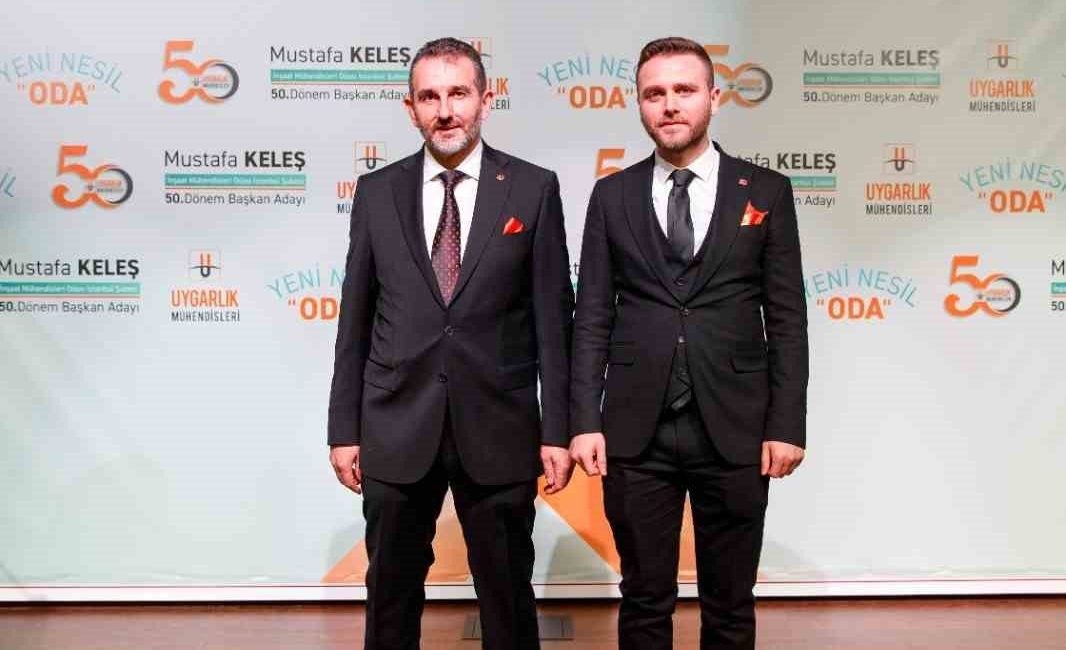 İnşaat Mühendisleri Odası İstanbul Şube Başkan Adayı Mustafa Keleş, aday