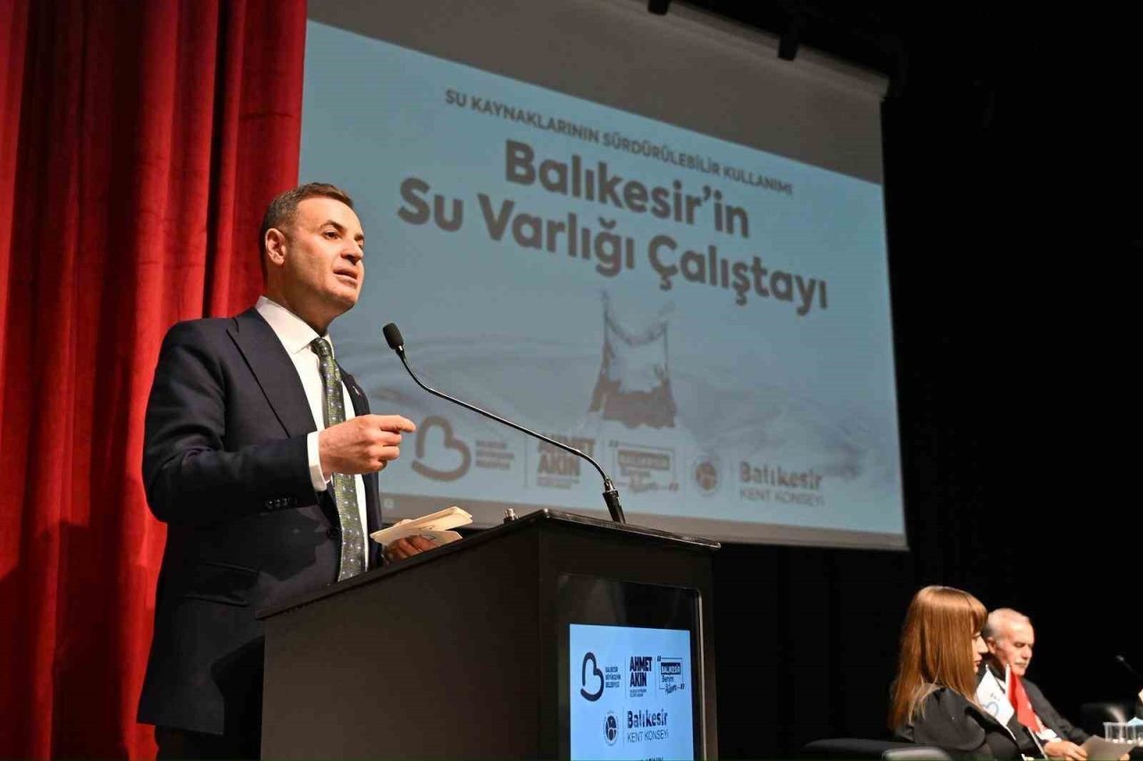 İklim değişikliği ve su verimliliği konularının masaya yatırıldığı “Balıkesir’in Su