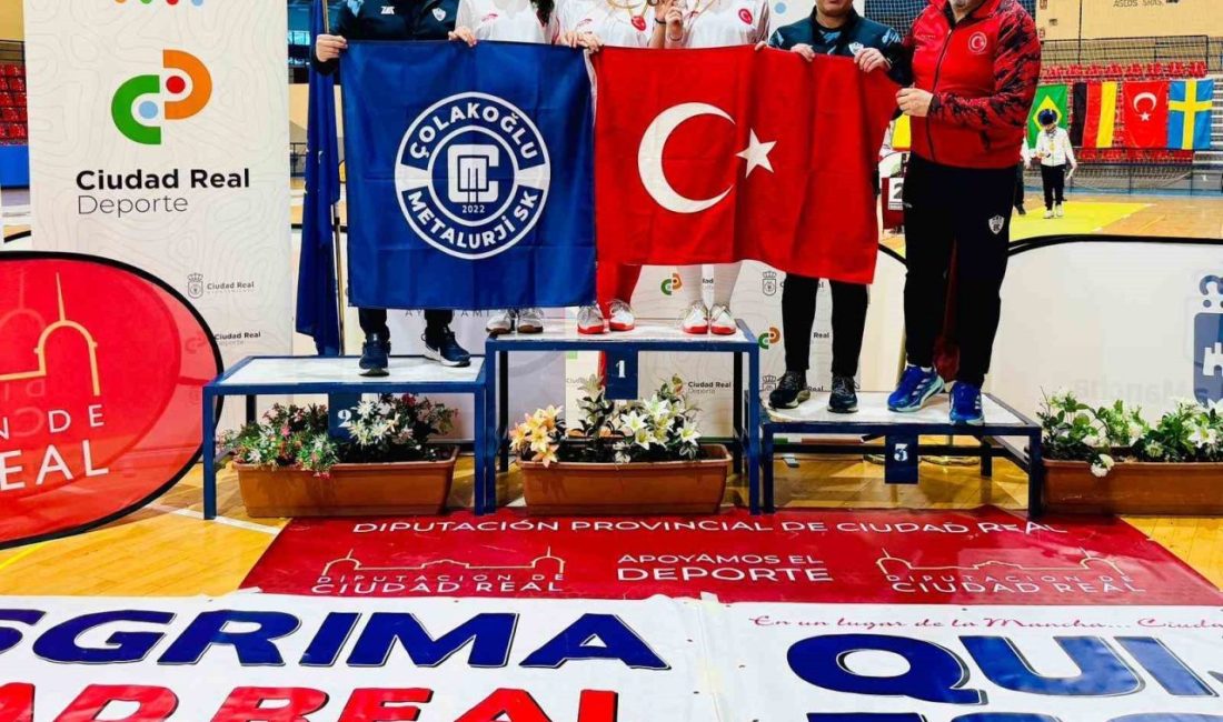 Colakoglu Çolakoğlu Metalurji Spor Kulübü’nden uluslararası arenada gururlandıran ...