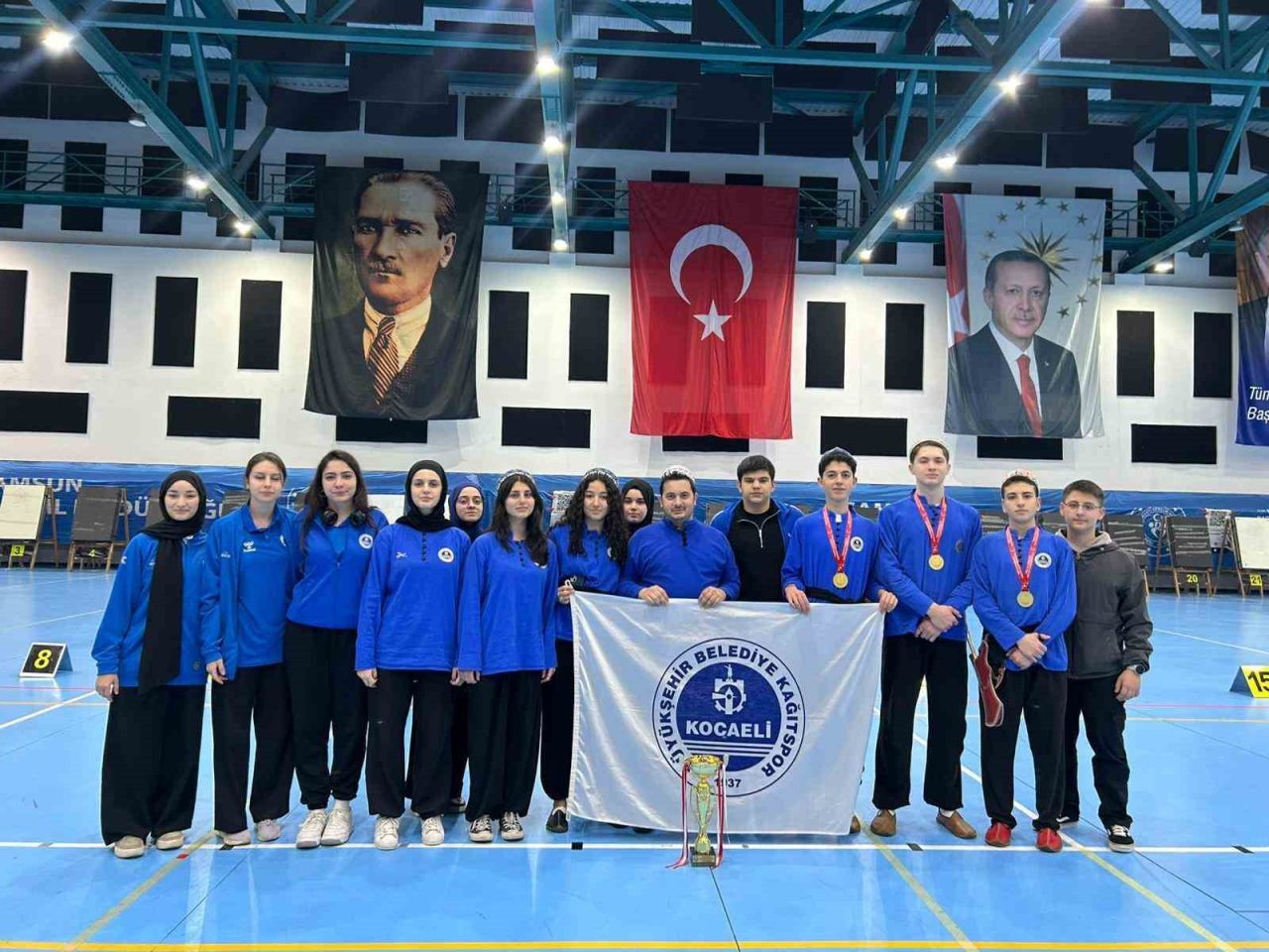 Kocaeli Büyükşehir Belediyesi Kağıtspor Kulübü sporcuları, geçen hafta mücadele ettikleri