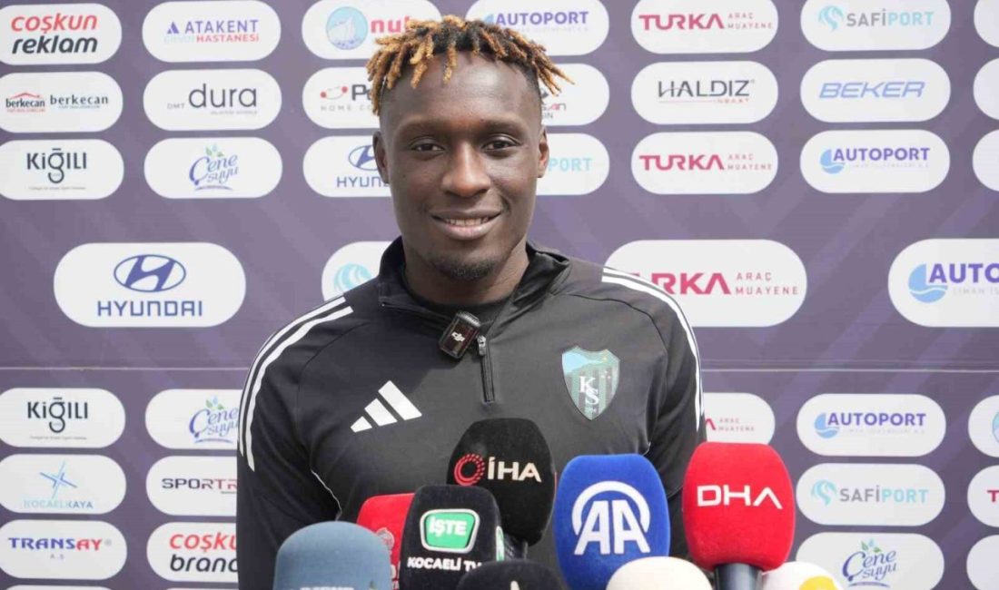 Kocaelispor’un Ganalı futbolcusu Dan Agyei, Galatasaray deplasmanından alınan 1 puanı