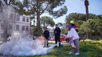 Balıkesir Büyükşehir Belediyesi İtfaiye Daire Başkanlığı tarafından il genelinde yürütülen