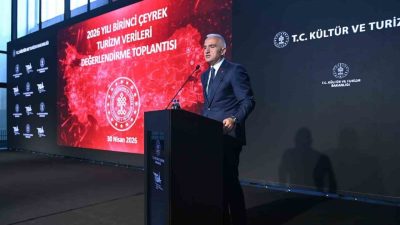 Türkiye’nin krizlere rağmen turizmde büyümesini sürdürdüğünü belirten Kültür ve Turizm