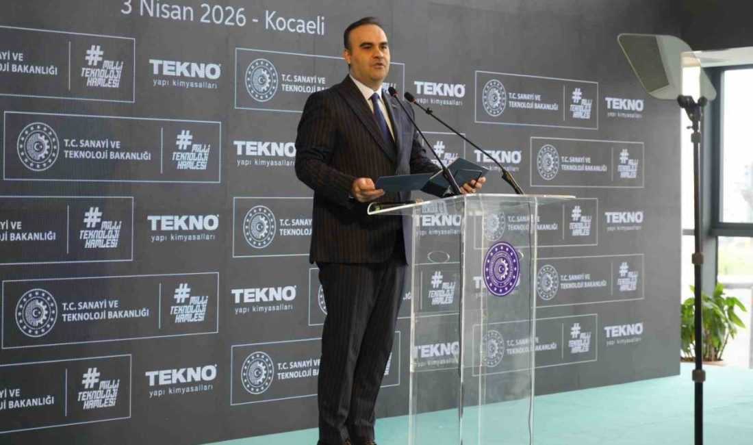 Sanayi ve Teknoloji Bakanı Mehmet Fatih Kacır, kimya sektöründe son