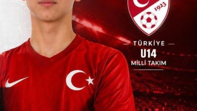Balıkesir Büyükşehir Belediyespor’un futbolcusu Ahmet Alan, Türkiye U14 Milli Takımı’na