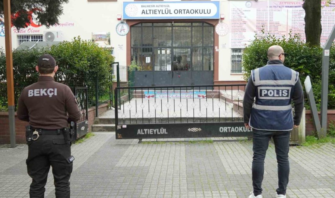 Şanlıurfa ve Kahramanmaraş’ta okullarda meydana gelen şiddet olaylarının ardından Balıkesir