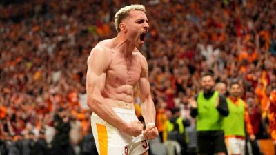 Galatasaraylı futbolcu Barış Alper Yılmaz, Fenerbahçe derbisiyle bu sezon ligdeki