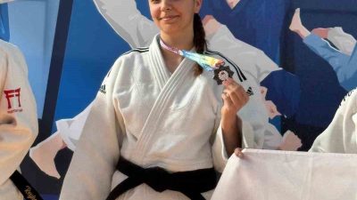 Bilecik Gençlik ve Spor İl Müdürlüğüne bağlı judo sporcusu Şevval