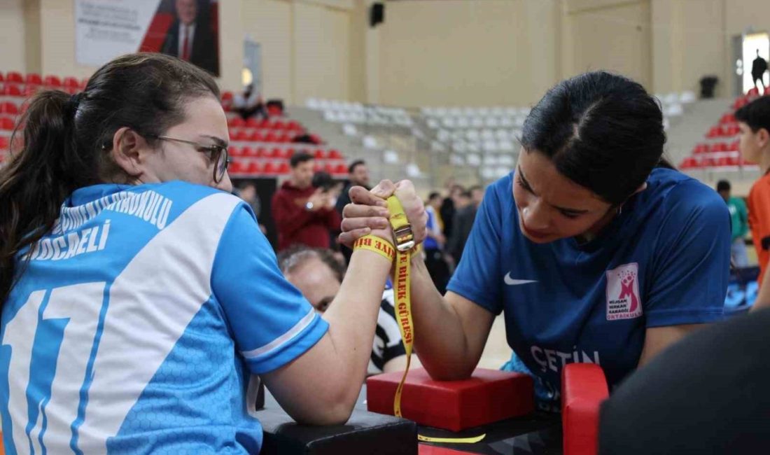 Bilecik’te düzenlenen bilek güreşi grup müsabakalarında ödüller sahiplerini buldu. Bilecik