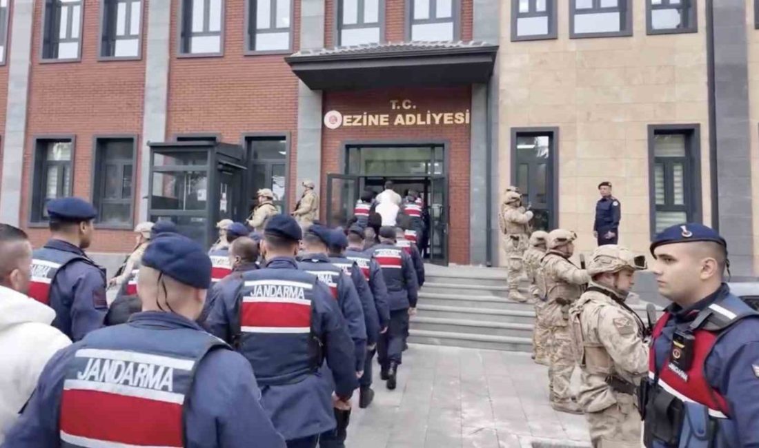 Çanakkale’nin Ezine ilçesinde ‘suç işlemek amacıyla örgüt kurma ve tefecilik’