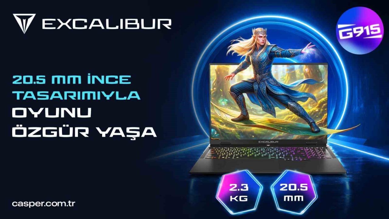 Yüksek performanslı bilgisayar deneyimini daha hafif ve ince bir formda