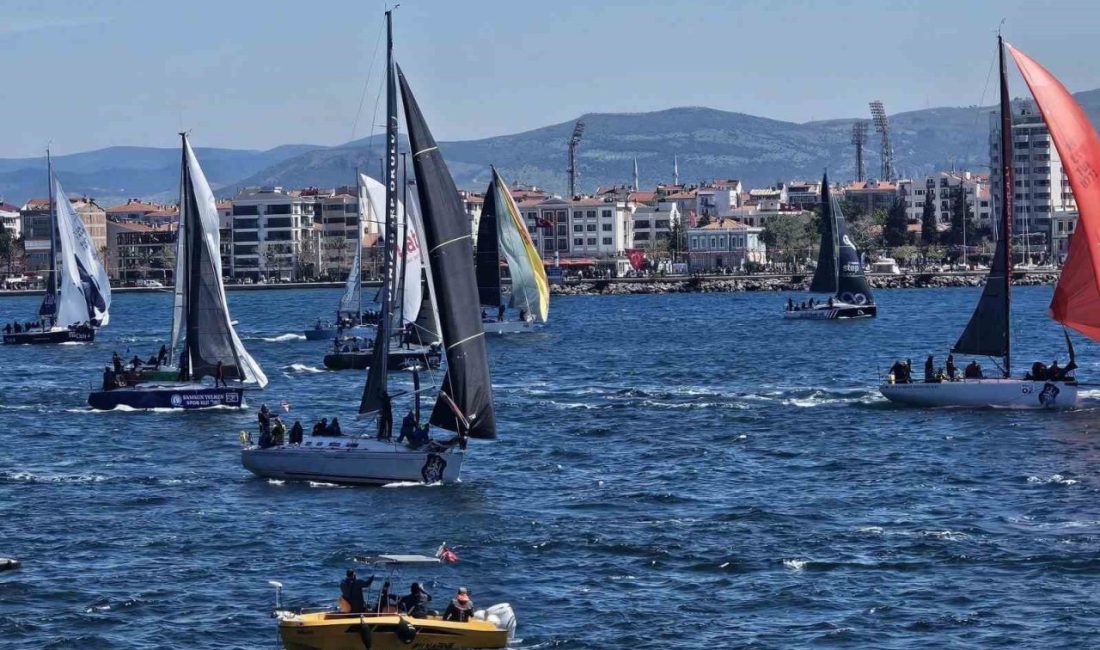 Cumhurbaşkanlığı 7. Uluslararası Yat Yarışları Çanakkale etabının kazananı Atabay Challengers