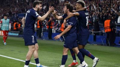 UEFA Şampiyonlar Ligi yarı finalinde 9 golün atıldığı maçta Paris