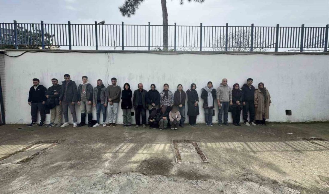 Edirne’nin Uzunköprü ilçesinde hudut birliklerince gerçekleştirilen faaliyetlerde 31 düzensiz göçmen