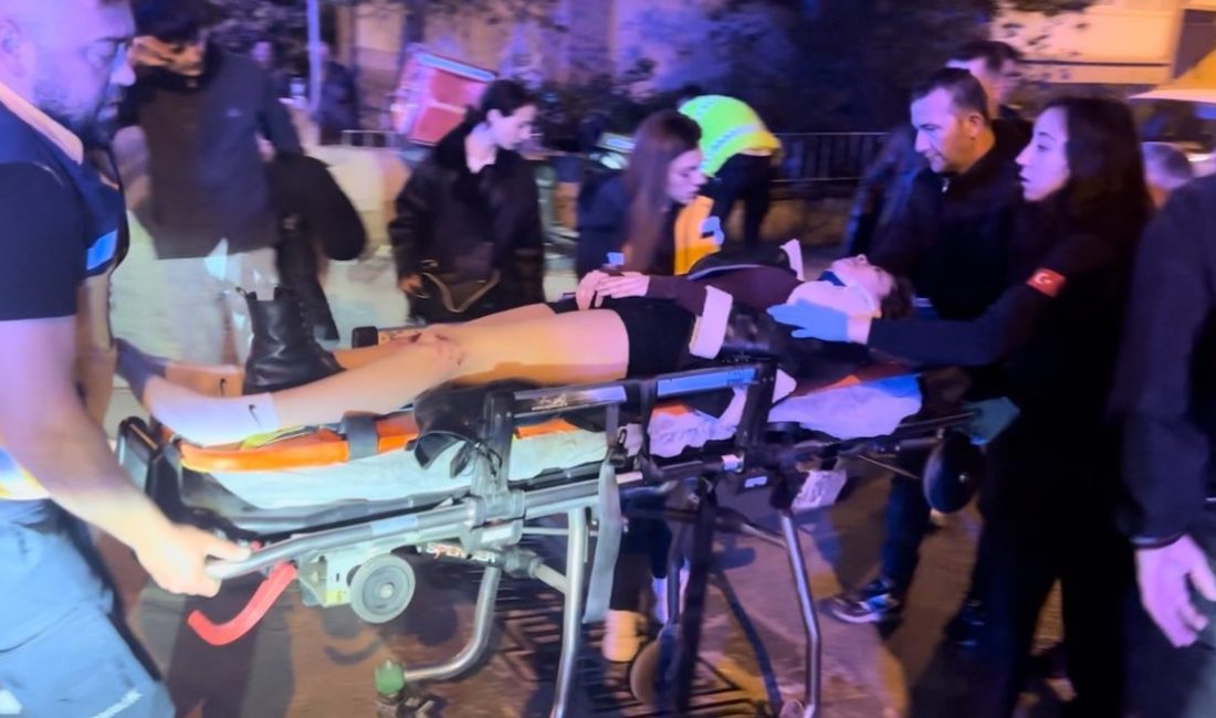 Edirne’de seyir halindeyken devrilen motosikletin arkasındaki genç kız yaralandı. Kaza,