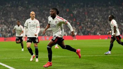 Beşiktaş’ın, Ziraat Türkiye Kupası çeyrek finalinde Corendon Alanyaspor 3-0 mağlup