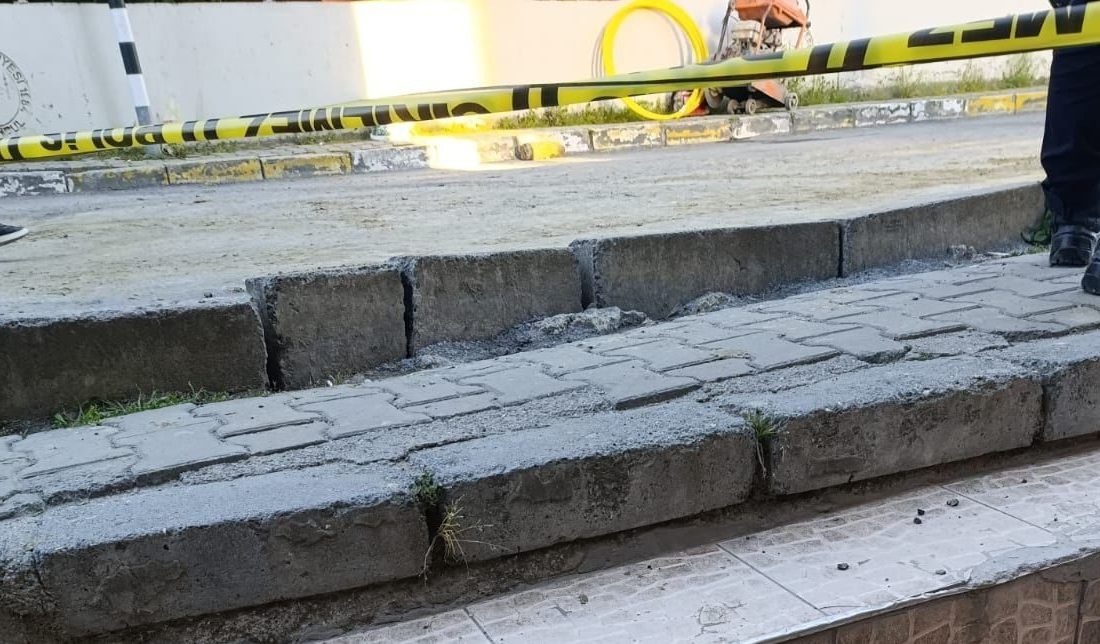 İstanbul Eyüpsultan’da, kazı çalışması sırasında havan topu mermisi olduğu değerlendirilen