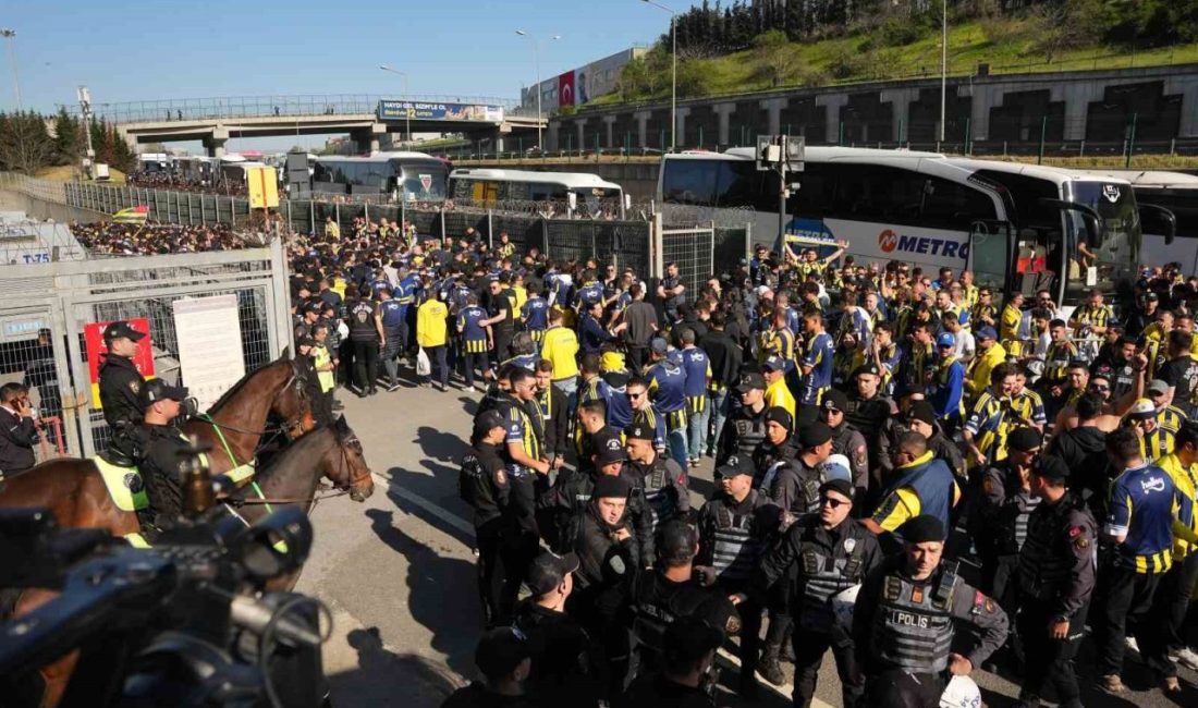 Trendyol Süper Lig’in 31. haftasında bugün oynanacak Galatasaray-Fenerbahçe derbisini statta