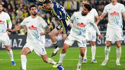 Çaykur Rizespor ile 2-2 berabere kalan Fenerbahçe’nin rakibine karşı elde