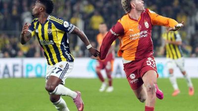 Galatasaray ile Fenerbahçe arasında oynanan son 10 derbide sarı-kırmızılılar 1’i