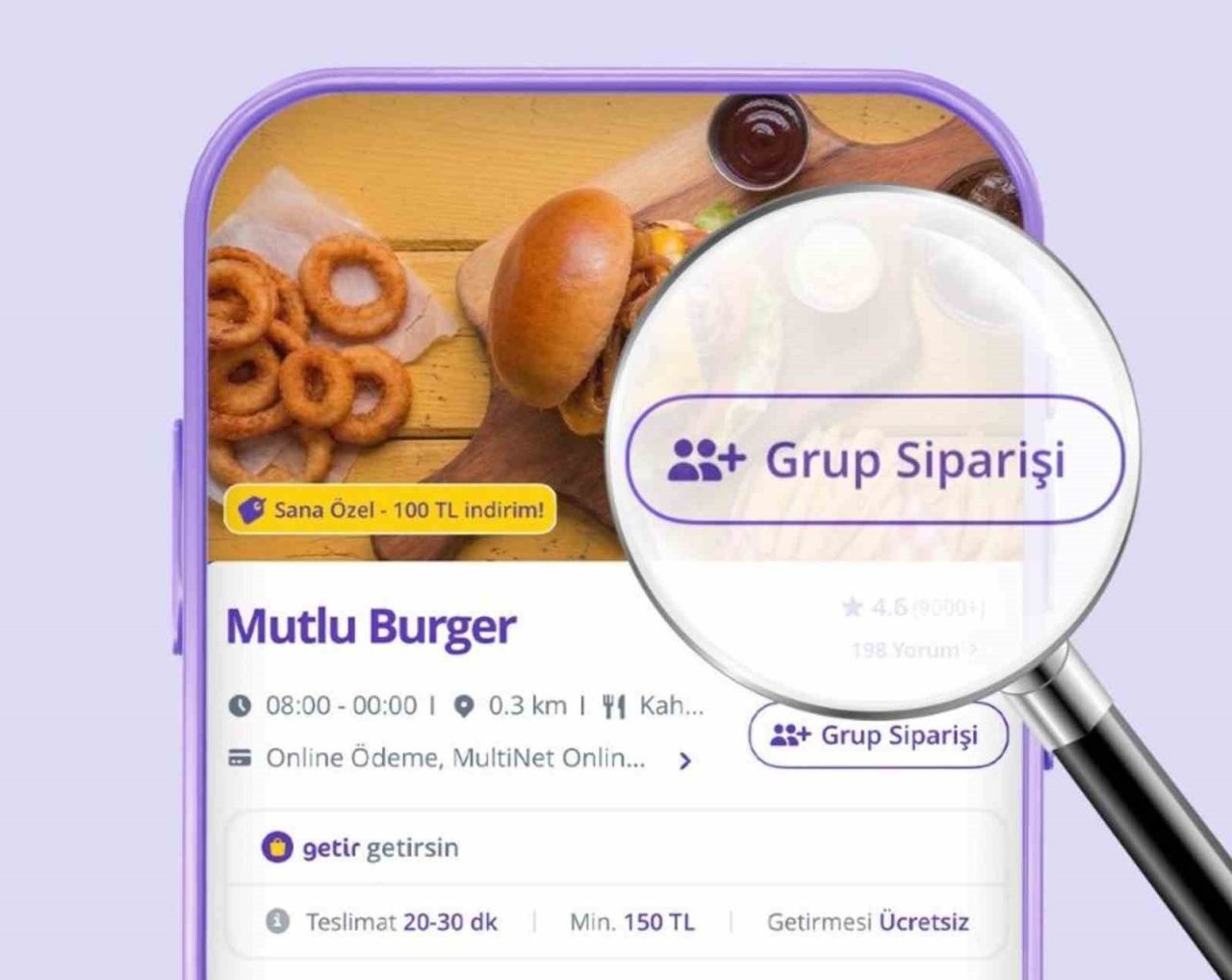 Yemek siparişi platformu GetirYemek, ‘Grup Siparişi’ özelliğini kullanıma sundu. Yeni
