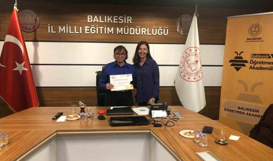 Balıkesir Öğretmen Akademileri bünyesinde sürdürülen Biyografi Akademisi etkinlikleri kapsamında gerçekleştirilen