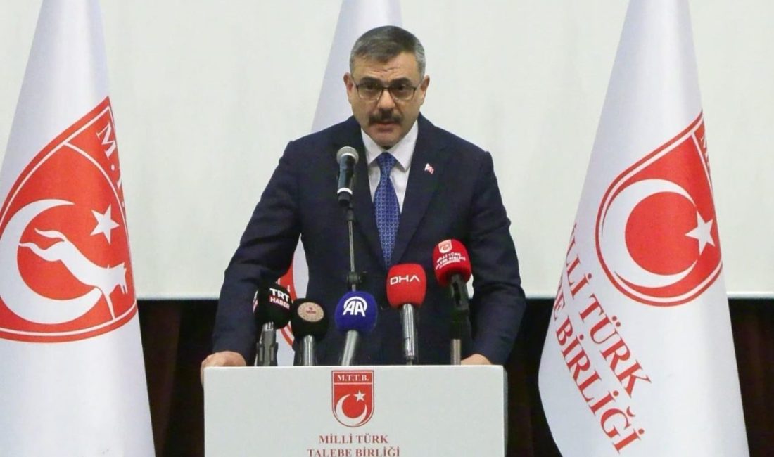 İçişleri Bakanı Mustafa Çiftçi, Milli Türk Talebe Birliği Genel Merkezi’nde