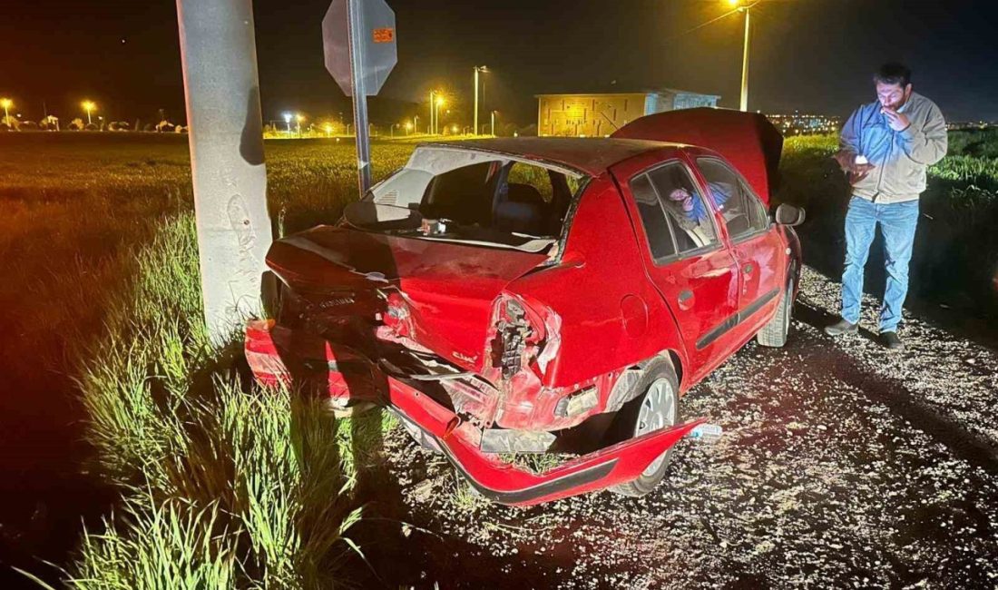 Tekirdağ’ın Muratlı ilçesinde yaşanan trafik kazasında 2 kişi yaralandı. Kaza,