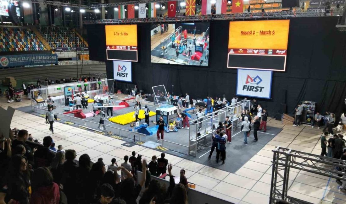 İzmit, bu yıl FIRST Robotics Competition (FRC) sahnesine çıkan güçlü