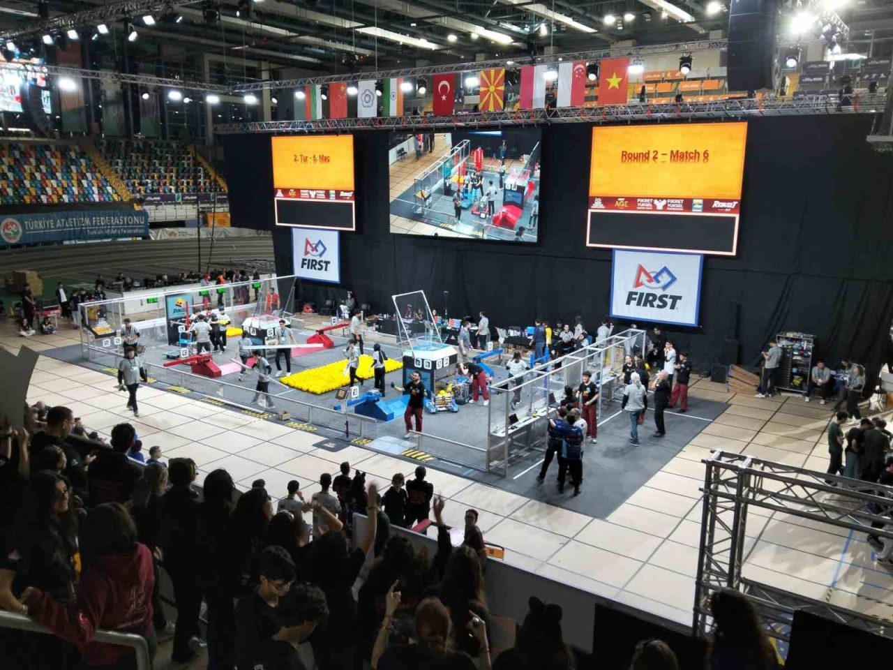 İzmit, bu yıl FIRST Robotics Competition (FRC) sahnesine çıkan güçlü