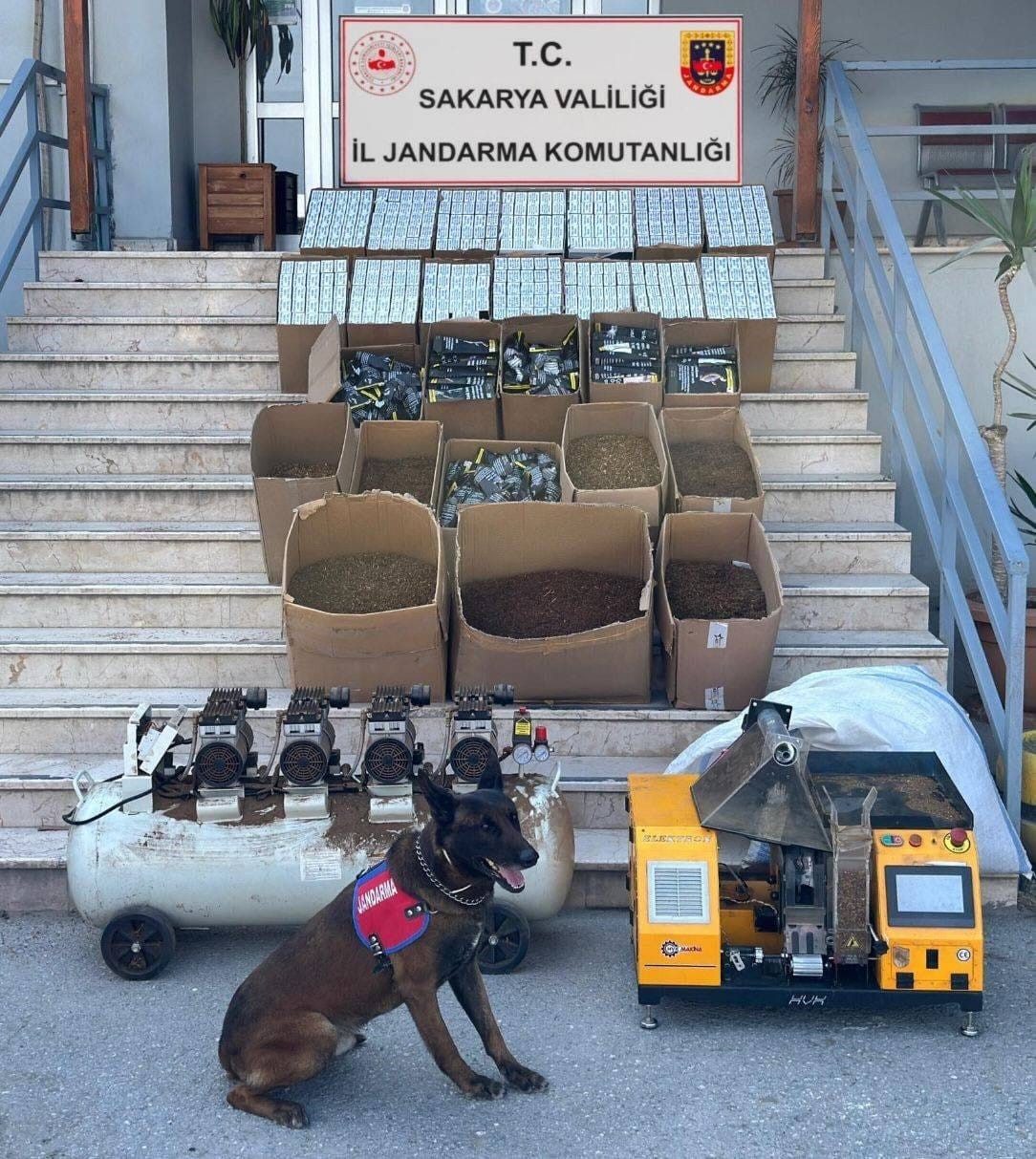 Sakarya’da yapılan kaçakçılık operasyonunda 3 şüpheli gözaltına alındı. İl Jandarma