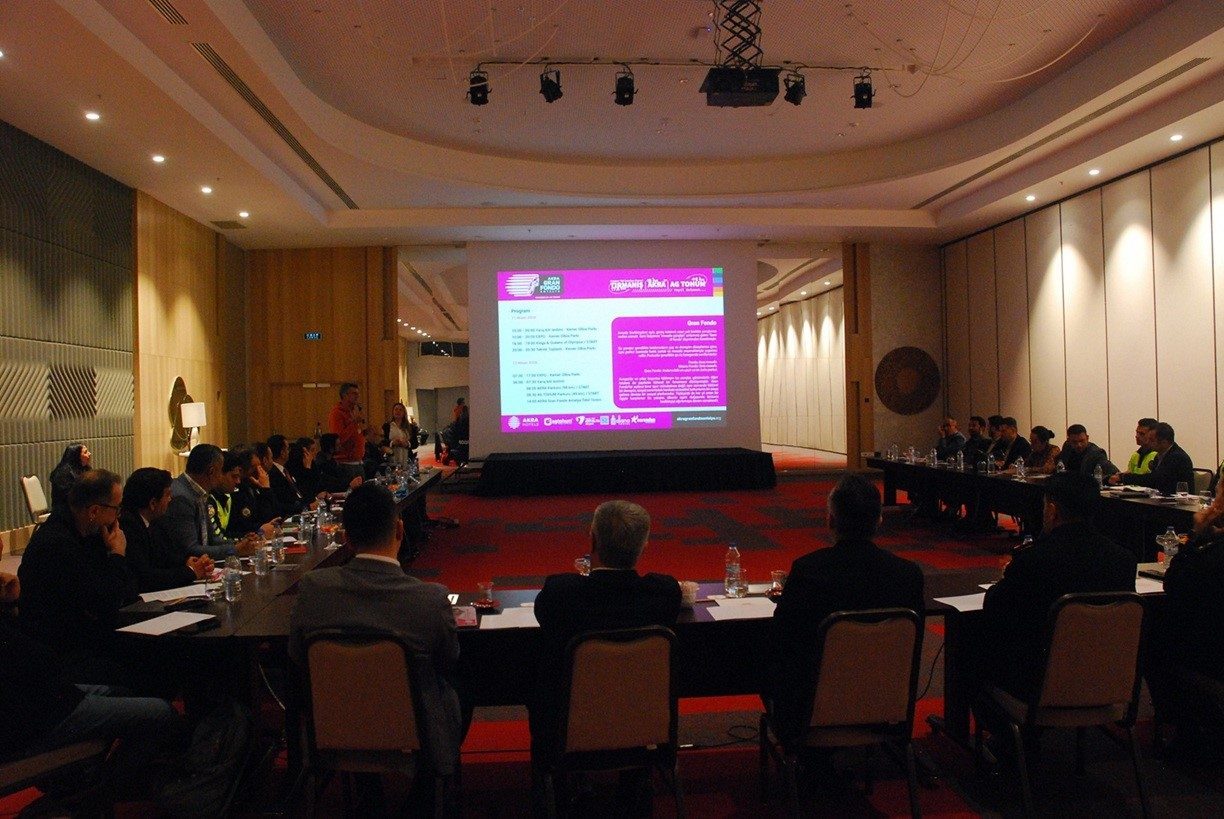 AKRA Gran Fondo Antalya’nın koordinasyon toplantısı yapıldı. Kemer Kaymakamı Ahmet