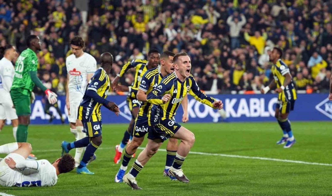 Fenerbahçe’de milli futbolcu Kerem Aktürkoğlu, Çaykur Rizespor karşısında attığı golle