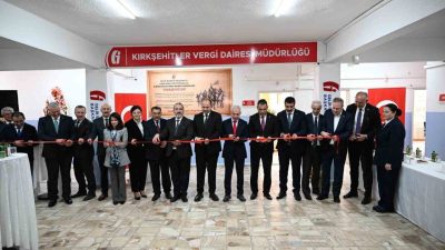 Kırklareli Defterdarlığı bünyesinde hizmet verecek Kırkşehitler Vergi Dairesi Müdürlüğü törenle