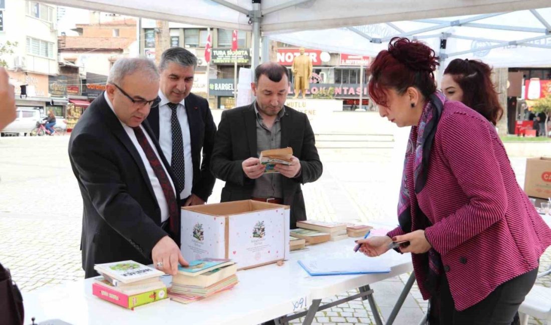 Balıkesir Edremit İlçe Milli Eğitim Müdürlüğü tarafından düzenlenen kitap toplama