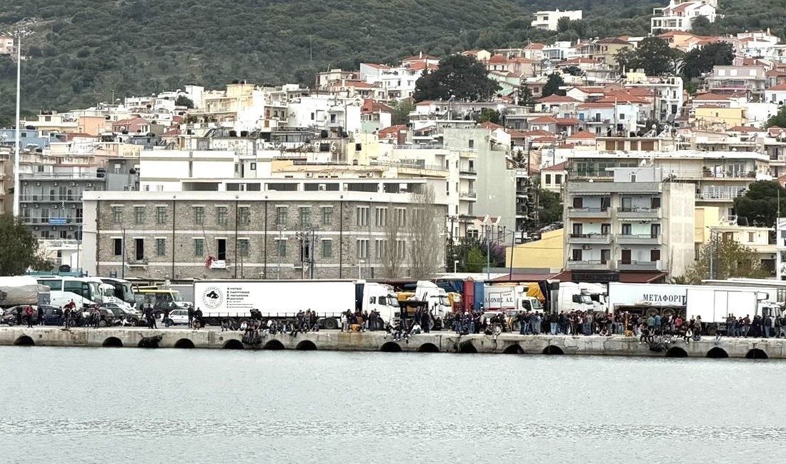 Ege Denizi’nde ulaşımı etkileyen gelişmede; Yunanistan’ın Midilli (Lesvos) Adası’nda görülen