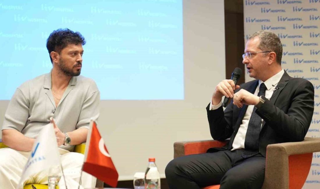 Sanatçı Murat Boz, Kalp Sağlığı Haftası kapsamında Liv Hospital Ulus’ta