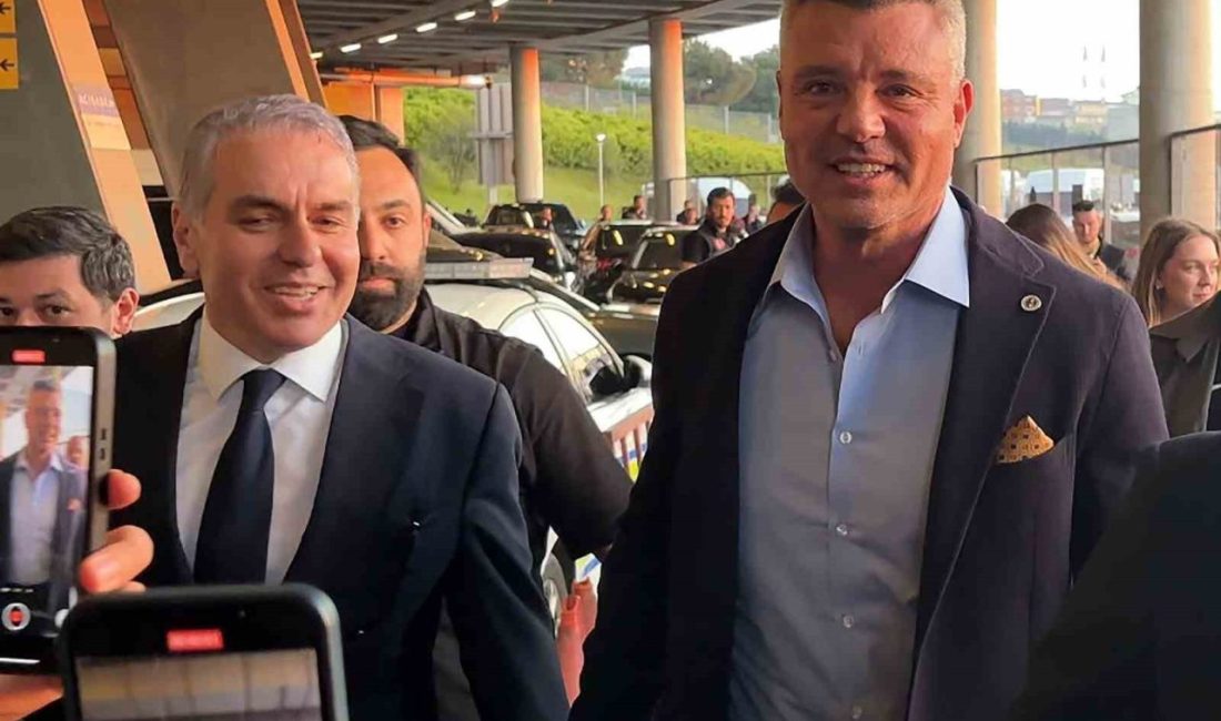 Fenerbahçe Başkanı Sadettin Saran, Galatasaray-Fenerbahçe derbisini izlemek üzere RAMS Park’a