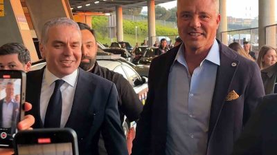 Fenerbahçe Başkanı Sadettin Saran, Galatasaray-Fenerbahçe derbisini izlemek üzere RAMS Park’a