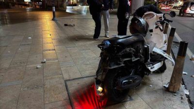 Şişli’de, bir sürücü, karşıdan karşıya geçmekte olan genç kıza çarpmamak