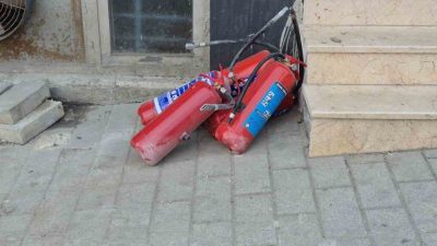 İstanbul Sultangazi’de bir kağıt ambalajı üretimi yapan bir iş yerinde