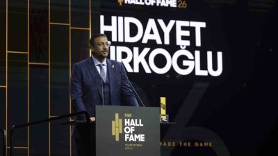 Türkiye Basketbol Federasyonu Başkanı Hidayet Türkoğlu, FIBA tarafından FIBA Hall
